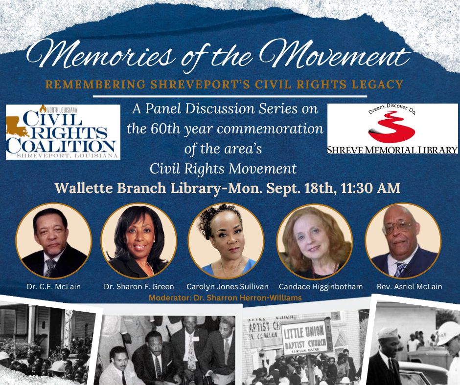 Memories of the Movement @ Wallette Branch Library